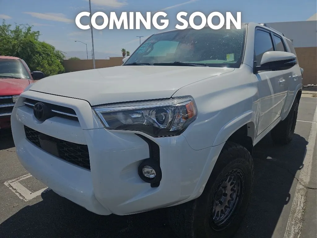White 2022 Toyota 4Runner SR5 for sale in Indio, CA