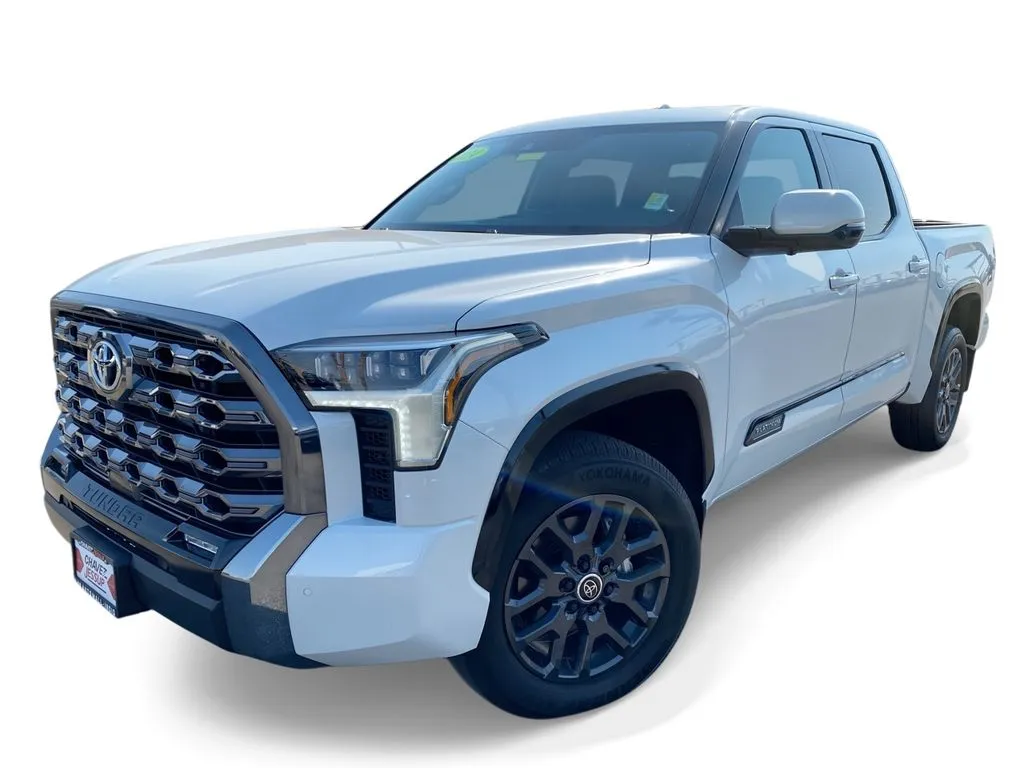 White 2024 Toyota Tundra Platinum for sale in Indio, CA