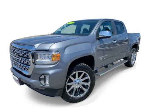 Gray 2021 GMC Canyon 4WD Denali for sale in Indio, CA