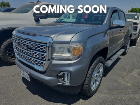 Gray 2021 GMC Canyon 4WD Denali for sale in Indio, CA
