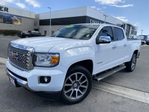 White 2020 GMC Canyon 4WD Denali for sale in Indio, CA