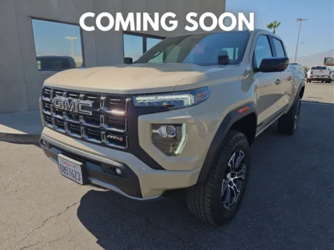 Beige 2024 GMC Canyon 4WD AT4 for sale in Indio, CA