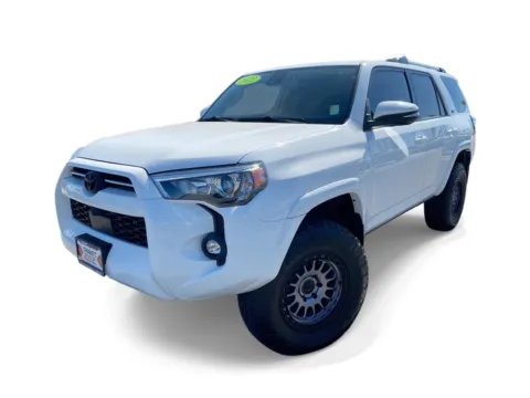White 2022 Toyota 4Runner SR5 Premium for sale in Indio, CA