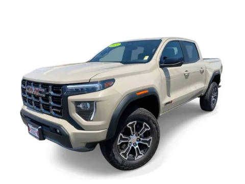 Beige 2024 GMC Canyon 4WD AT4 for sale in Indio, CA