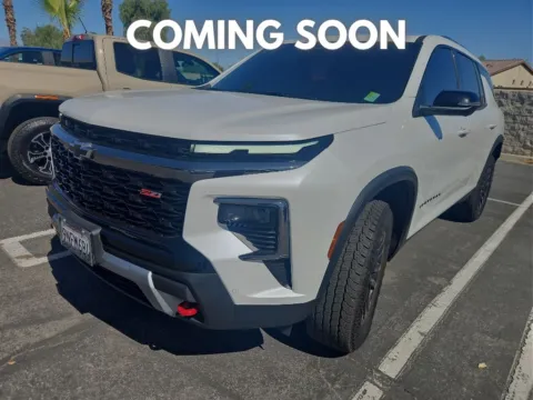White 2024 Chevrolet Traverse AWD Z71 for sale in Indio, CA