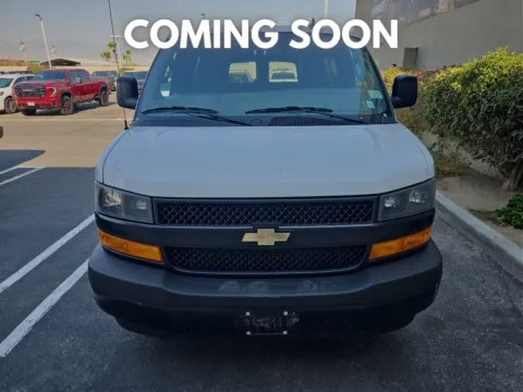 Photos of 2023 Chevrolet Express LS for sale in Indio, CA at Chavez-Jessup GMC