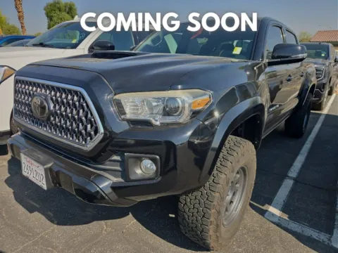 Black 2019 Toyota Tacoma TRD Sport for sale in Indio, CA