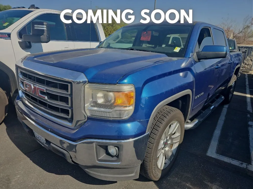 Blue 2015 GMC Sierra SLE for sale in Indio, CA
