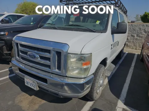 White 2011 Ford Econoline Wagon XLT for sale in Indio, CA