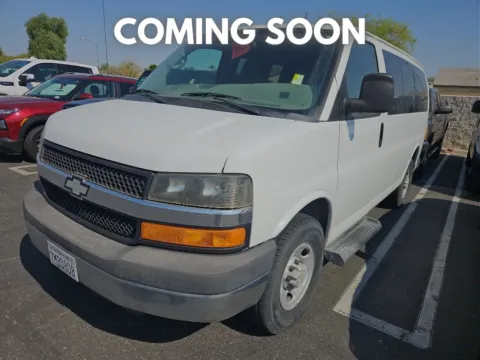 White 2015 Chevrolet Express LT for sale in Indio, CA