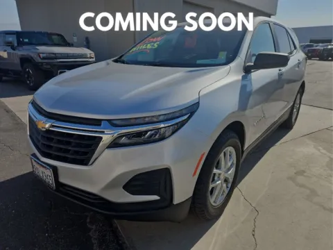 Silver 2022 Chevrolet Equinox LS for sale in Indio, CA