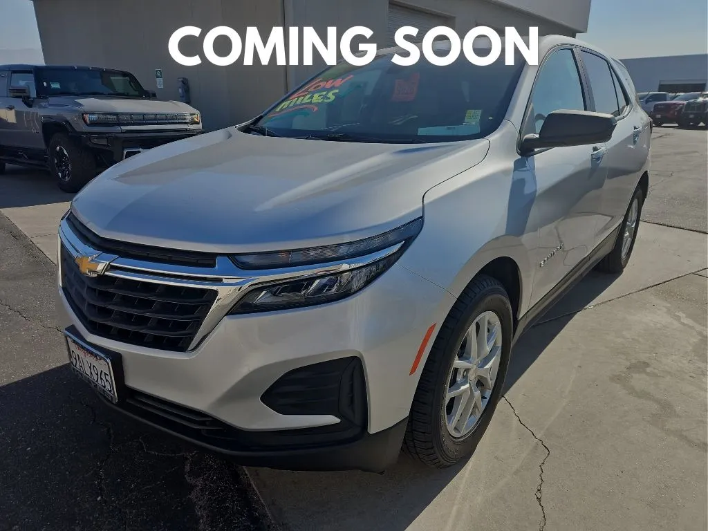 Silver 2022 Chevrolet Equinox LS for sale in Indio, CA