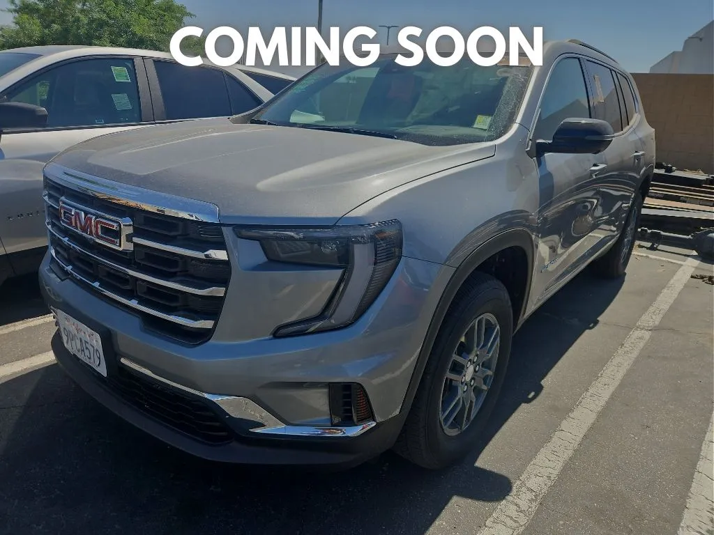 Gray 2025 GMC Acadia FWD Elevation for sale in Indio, CA