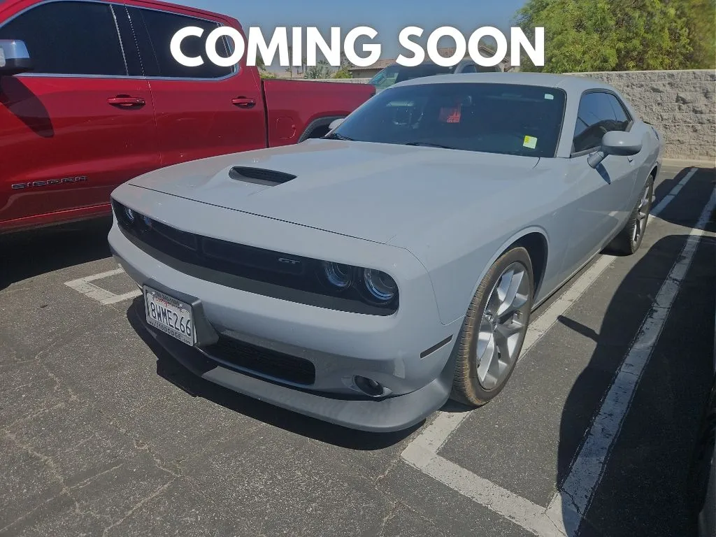 Gray 2021 Dodge Challenger GT for sale in Indio, CA