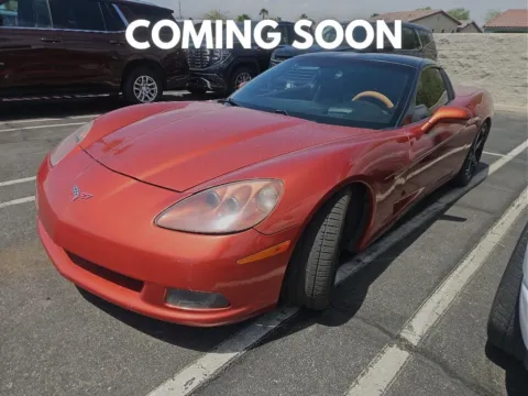 Orange 2005 Chevrolet Corvette for sale in Indio, CA