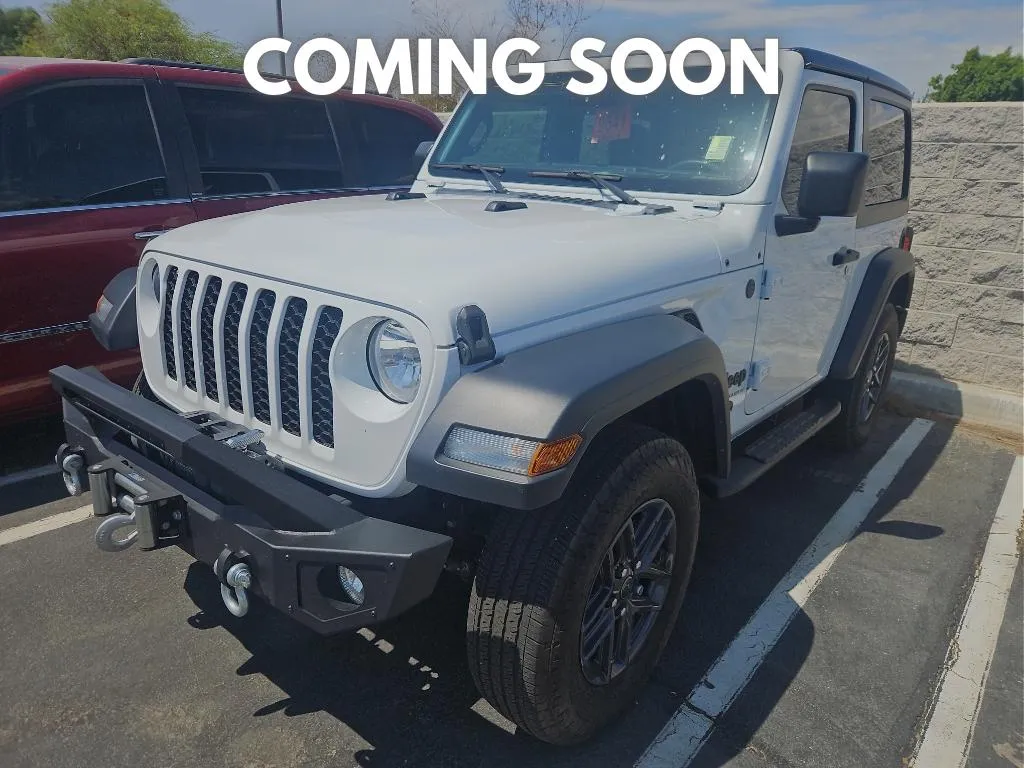 White 2024 Jeep Wrangler Sport S for sale in Indio, CA