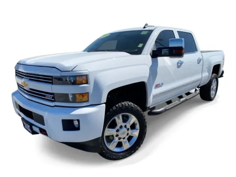 White 2018 Chevrolet Silverado LTZ for sale in Indio, CA
