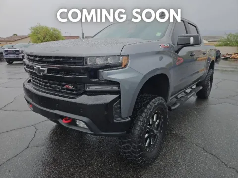 Gray 2020 Chevrolet Silverado LT Trail Boss for sale in Indio, CA