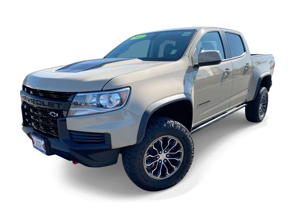 Beige 2022 Chevrolet Colorado 4WD ZR2 for sale in Indio, CA