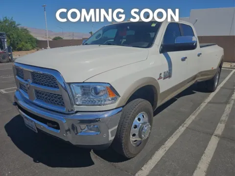 White 2017 Ram 3500 Laramie for sale in Indio, CA