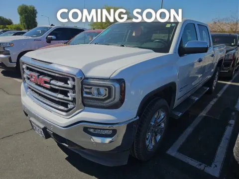 White 2018 GMC Sierra SLT for sale in Indio, CA