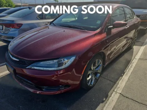 Red 2015 Chrysler 200 S for sale in Indio, CA