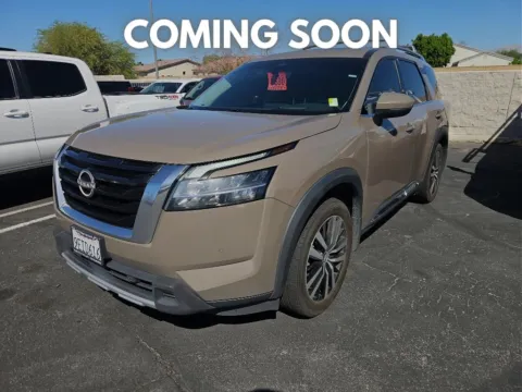 Beige 2023 Nissan Pathfinder Platinum for sale in Indio, CA