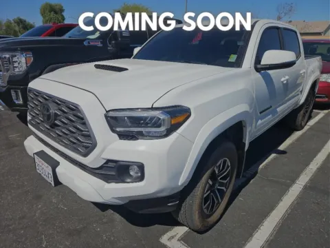 White 2023 Toyota Tacoma TRD Sport for sale in Indio, CA