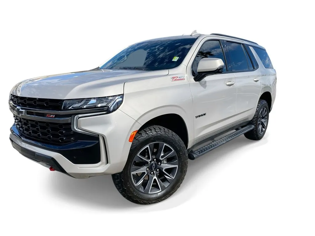 Beige 2022 Chevrolet Tahoe Z71 for sale in Indio, CA