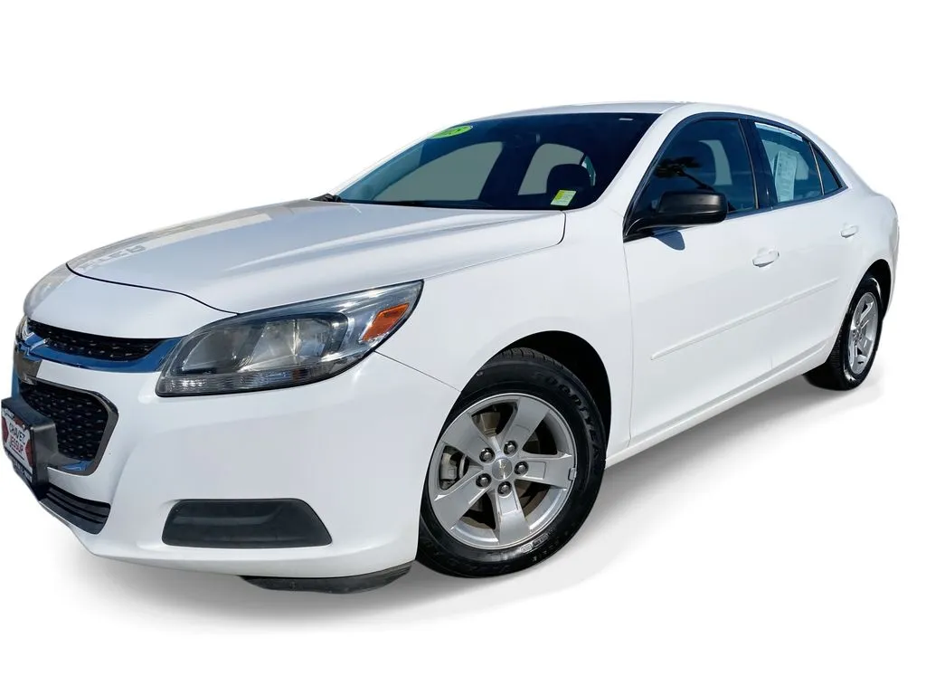 White 2015 Chevrolet Malibu LS for sale in Indio, CA