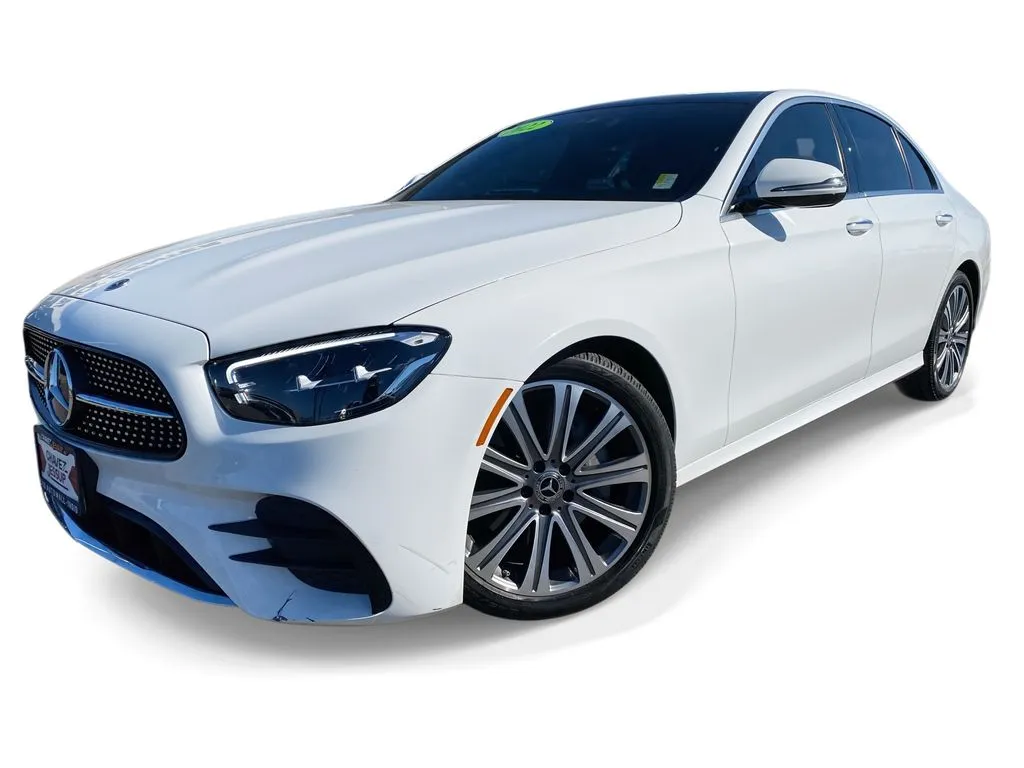 White 2022 Mercedes-Benz E-Class E350 for sale in Indio, CA