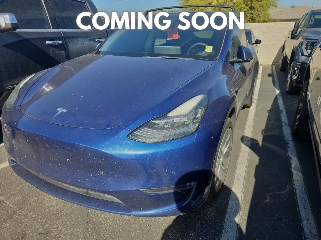 Blue 2022 Tesla Model Y Long Range for sale in Indio, CA