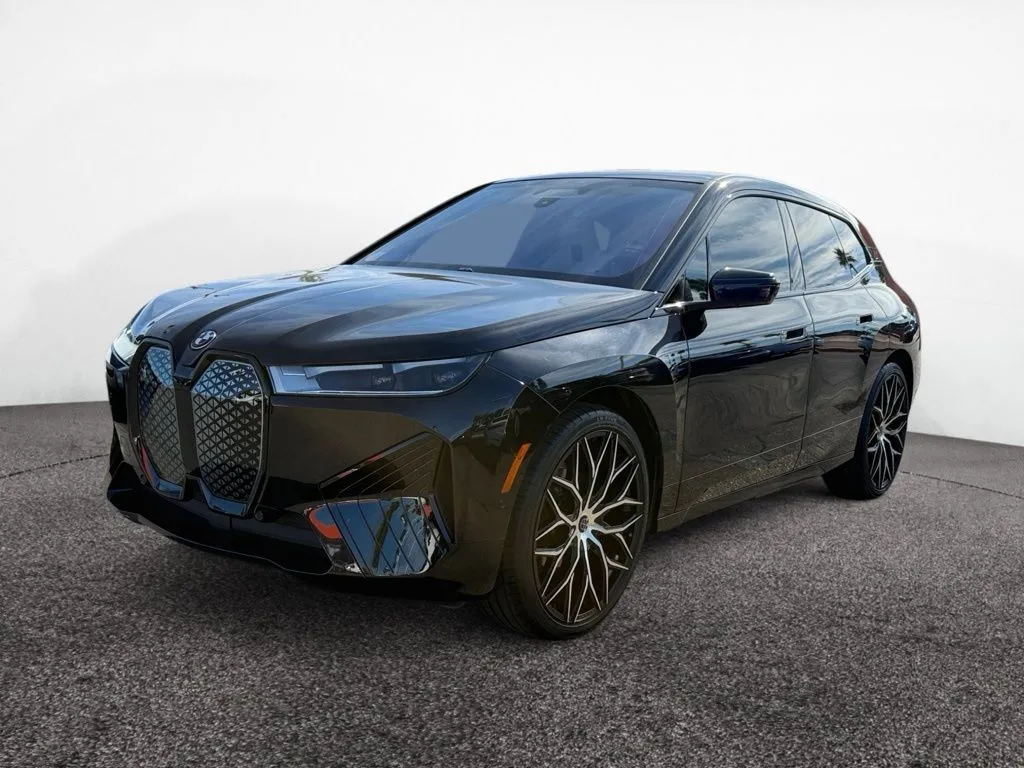Black 2025 BMW iX xDrive50 for sale in Scottsdale, AZ