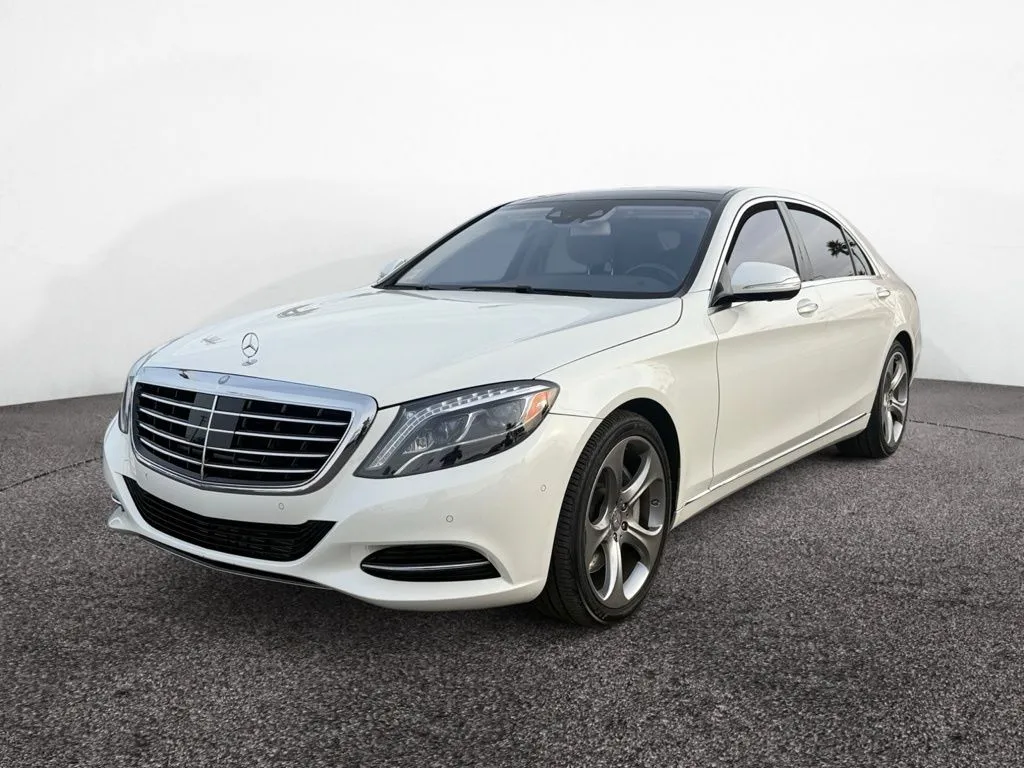 White 2015 Mercedes-Benz S-Class S 550 for sale in Scottsdale, AZ