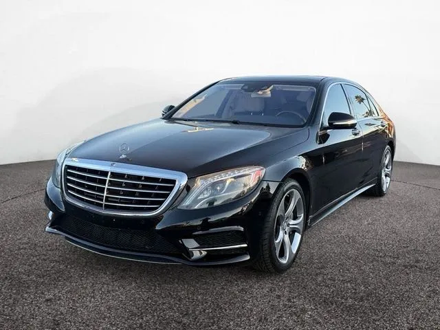 Black 2015 Mercedes-Benz S 550 for sale in Scottsdale, AZ