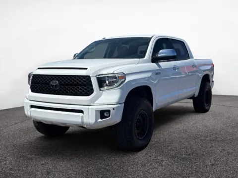 White 2018 Toyota Tundra Platinum for sale in Scottsdale, AZ