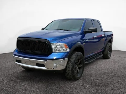 Blue 2017 Ram 1500 Big Horn Crew Cab 4x4 5'7" Box for sale in Scottsdale, AZ