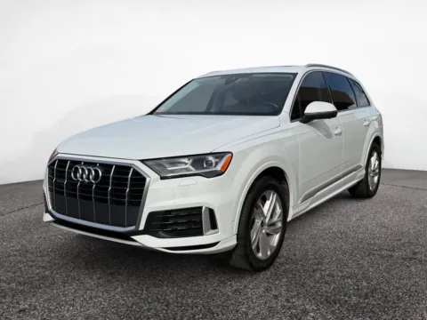 White 2021 Audi Q7 Premium 45 TFSI quattro Tiptronic for sale in Scottsdale, AZ