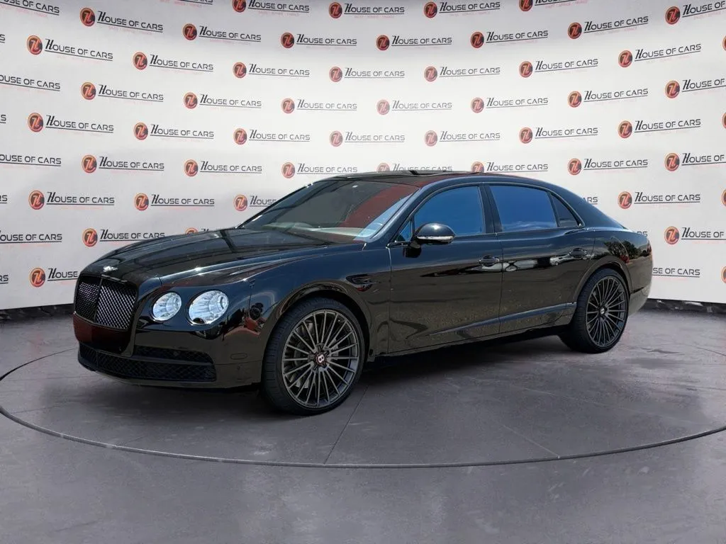 Black 2015 Bentley Flying Spur V8 for sale in Scottsdale, AZ