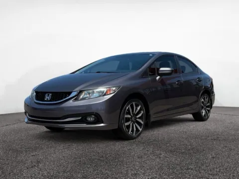 Gray 2015 Honda Civic EX-L for sale in Scottsdale, AZ