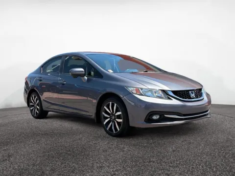 Gray 2015 Honda Civic EX-L for sale in Scottsdale, AZ