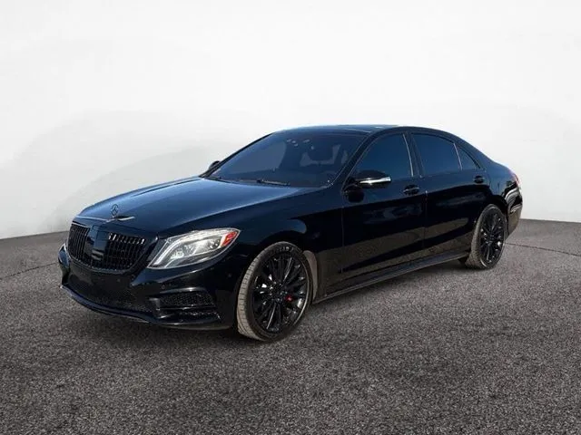 Black 2015 Mercedes-Benz S 550 for sale in Scottsdale, AZ