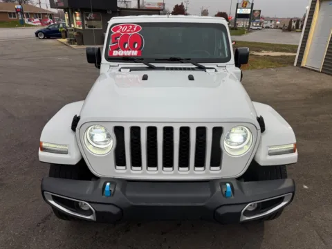 More photos of 2023 JEEP WRANGLER SAHARA 4XE at Ride Time Auto Finance Crown Point, IN