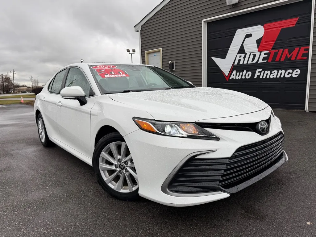 White 2024 TOYOTA CAMRY LE for sale in Crown Point, IN