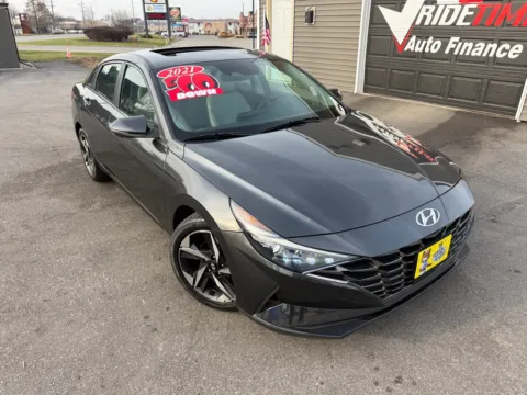 Photos of 2021 HYUNDAI ELANTRA LIMITED for sale in Crown Point, IN at Ride Time Auto Finance Crown Point