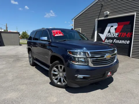 Blue 2017 CHEVROLET TAHOE PREMIER for sale in Crown Point, IN