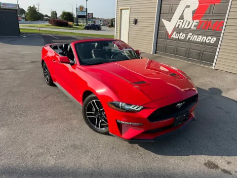 Photos of 2023 FORD MUSTANG ECOBOOST for sale in Crown Point, IN at Ride Time Auto Finance Crown Point
