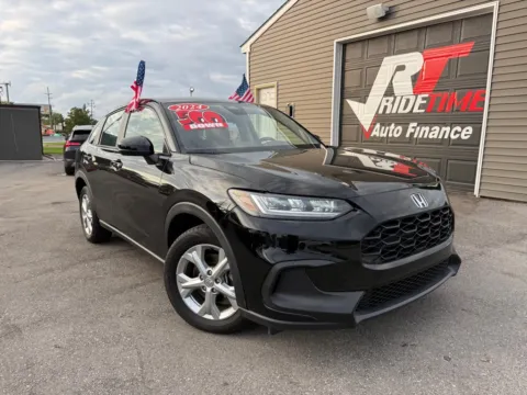 Black 2024 HONDA HR-V LX for sale in Crown Point, IN
