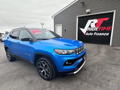 Blue 2025 JEEP COMPASS LIMITED for sale in Crown Point, IN
