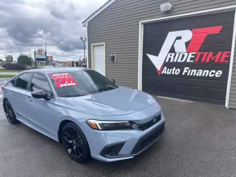 Gray 2024 HONDA CIVIC SPORT for sale in Crown Point, IN